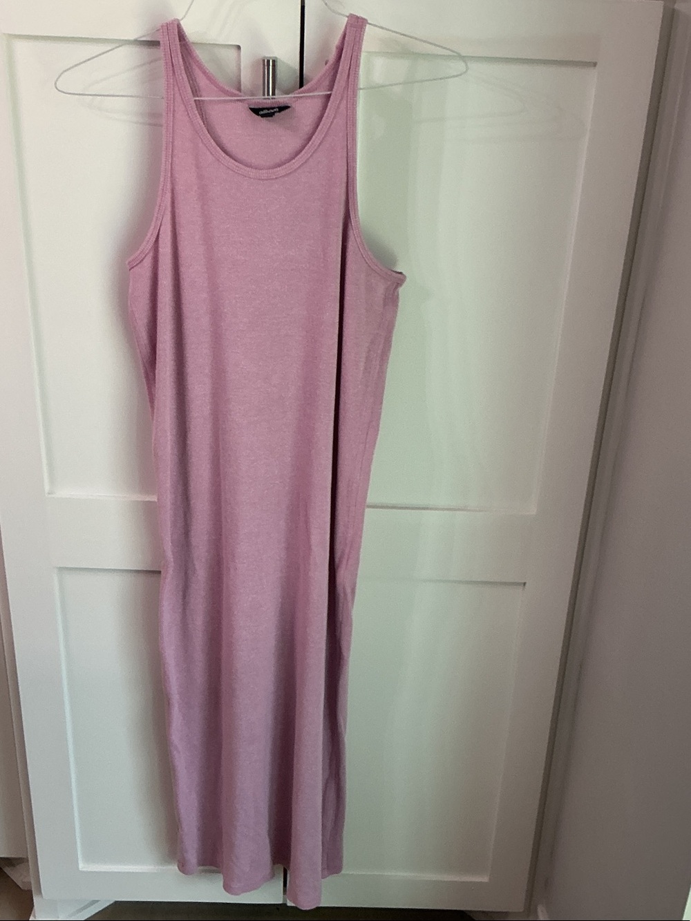 allbirds Light Pink Sleeveless Tank Maxi Dress